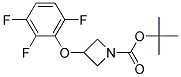 3-(2,3,6-Trifluoro-phenoxy)-azetidine-1-carboxylic acid tert-butyl ester 结构式