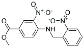 3-Nitro-4-(2-nitro-benzylamino)-benzoic acid methyl ester 结构式