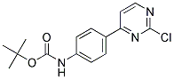 [4-(2-Chloro-pyrimidin-4-yl)-phenyl]-carbamic acid tert-butyl ester 结构式