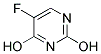 5-fluoropyrimidine-2,4-diol 结构式