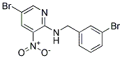 (3-Bromo-benzyl)-(5-bromo-3-nitro-pyridin-2-yl)-amine 结构式