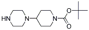 tert-butyl 4-piperazin-1-ylpiperidine-1-carboxylate 结构式