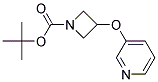 3-(Pyridin-3-yloxy)-azetidine-1-carboxylic acid tert-butyl ester 结构式