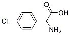 (2R)-amino(4-chlorophenyl)ethanoic acid 结构式