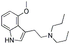 4-Methoxy-N,N-Dipropyl Tryptamine 结构式