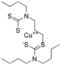 Di-n-butyldithiocarbamic acid, copper salt 结构式