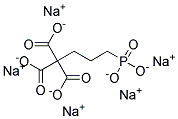 Phosphonobutane tricarboxylic acid, sodium salt 结构式