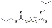 Isobutyl dithiocarbamic acid, nickel salt 结构式