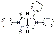 (3A,3AA,6AA)-2,3,5-TRIPHENYL-2,3,3A,6A-TETRAHYDROPYRROLO(3,4-D)ISOXAZOLE-4,6(5H)-DIONE 结构式