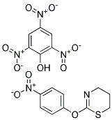 2-(P-NITROPHENOXY)-5,6-DIHYDRO-4H-1,3-THIAZINEPICRATE 结构式