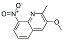 3-METHOXY-2-METHYL-8-NITROQUINOLINE 结构式