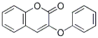 3-PHENOXYCOUMARIN 结构式