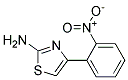 4-(O-NITROPHENYL)-2-THIAZOLAMINE 结构式