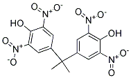 4,4'-ISOPROPYLIDENEBIS(2,6-DINITROPHENOL) 结构式