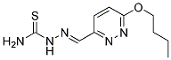 6-Butoxy-3-pyridazinecarbaldehydethiosemicarbazone 结构式