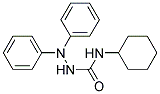 4-CYCLOHEXYL-1,1-DIPHENYLSEMICARBAZIDE 结构式