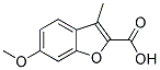 6-METHOXY-3-METHYL-2-BENZOFURANCARBOXYLICACID 结构式