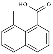 8-METHYL-1-NAPHTHOICACID 结构式