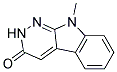 9-METHYL-2,9-DIHYDROPYRIDAZINO(3,4-B)INDOL-3-ONE 结构式