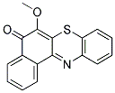 6-METHOXYBENZO(A)PHENOTHIAZIN-5-ONE 结构式