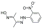 BIACETYLMONO((O-NITROPHENYL)HYDRAZONE)MONOOXIME 结构式