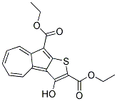 DIETHYL3-HYDROXYAZULENO(2,1-B)THIOPHENE-2,9-DICARBOXYLATE 结构式