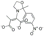 DIMETHYL(2-(P-NITROPHENYL)-3-OXAZOLIDINYL)MALEATE 结构式