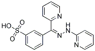 M-((2-PYRIDYL)(2-PYRIDYLHYDRAZONO)METHYL)BENZENESULFONICACID 结构式