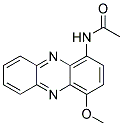 N-(4-METHOXY-1-PHENAZINYL)ACETAMIDE 结构式