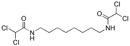 N,N'-BIS(DICHLOROACETYL)OCTAMETHYLENEDIAMINE 结构式