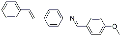 N-(P-METHOXYBENZYLIDENE)-P-STYRYLANILINE 结构式