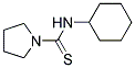 N-CYCLOHEXYL-1-PYRROLIDINECARBOTHIOAMIDE 结构式