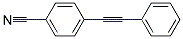 p-(Phenylethynyl)benzonitrile 结构式