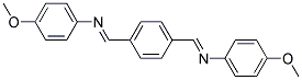 P-BIS(P-METHOXYPHENYLIMINOMETHYL)BENZENE 结构式