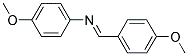 P-METHOXY-N-(4-METHOXYBENZYLIDENE)ANILINE 结构式