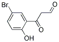 3-(5-Bromo-2-hydroxyphenyl)-3-oxopropanal 结构式
