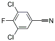 3,5-DICHLORO-4-FLUOROBENZONITRILE
 结构式