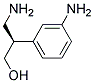 (R)-3-(3-AMINOPHENYL)-BETA-ALANINOL
 结构式