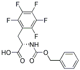 (2S)-2-{[(benzyloxy)carbonyl]amino}-3-(pentafluorophenyl)propanoic acid 结构式