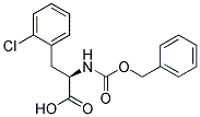 (2R)-2-{[(benzyloxy)carbonyl]amino}-3-(2-chlorophenyl)propanoic acid 结构式