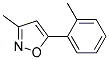 3-methyl-5-(2-methylphenyl)isoxazole 结构式