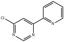 4-CHLORO-6-PYRIDIN-2-YLPYRIMIDINE 结构式