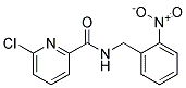 6-Chloro-pyridine-2-carboxylic acid 2-nitro-benzylamide 结构式