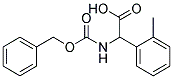 {[(benzyloxy)carbonyl]amino}(2-methylphenyl)acetic acid 结构式