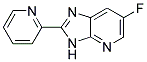 6- fluoro -2-pyridin-2-yl-3H-imidazo[4,5-b]pyridine 结构式