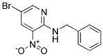 Benzyl-(5-bromo-3-nitro-pyridin-2-yl)-amine 结构式