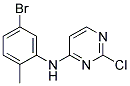 N-(5-bromo-2-methylphenyl)-2-chloropyrimidin-4-amine 结构式