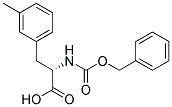 (2S)-2-{[(benzyloxy)carbonyl]amino}-3-(3-methylphenyl)propanoic acid 结构式