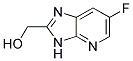 (6- fluoro -3H-imidazo[4,5-b]pyridin-2-yl)methanol 结构式