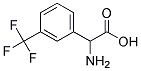 (2R)-amino[3-(trifluoromethyl)phenyl]acetic acid 结构式